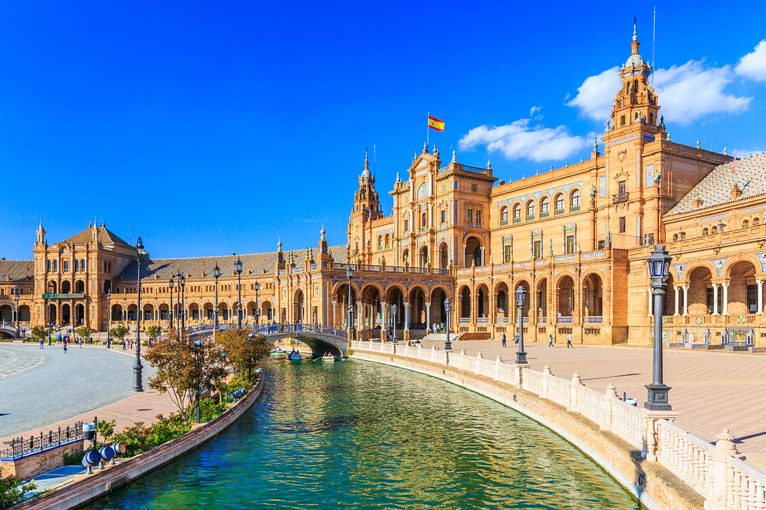 Spanish Square (Plaza de Espana) Seville, Spain