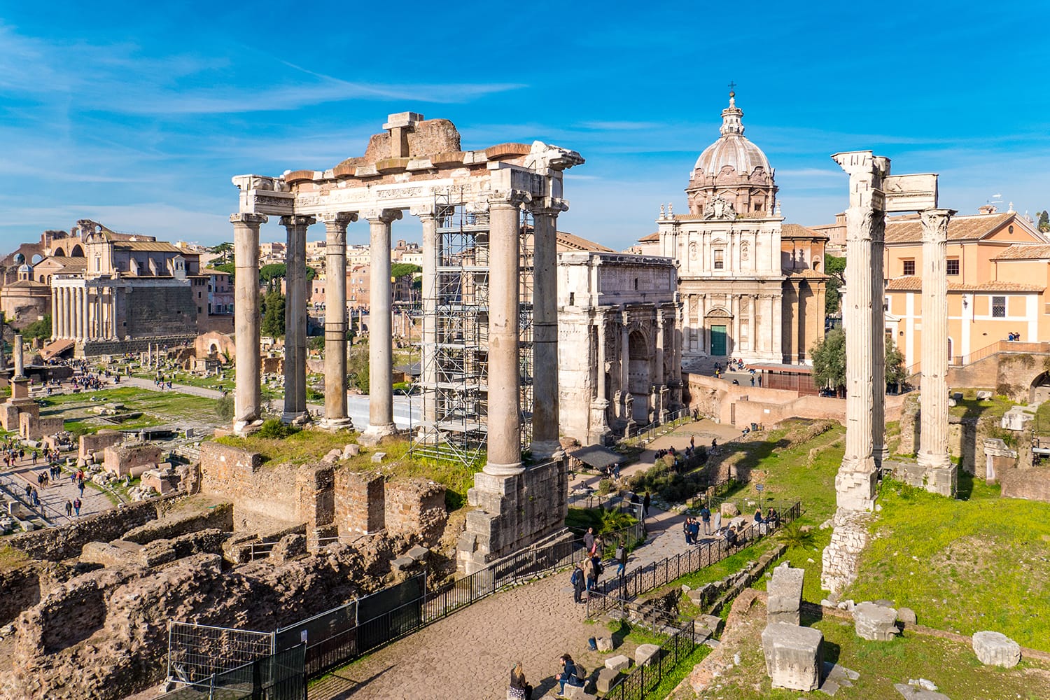 Roman Forum in Rome, Italy