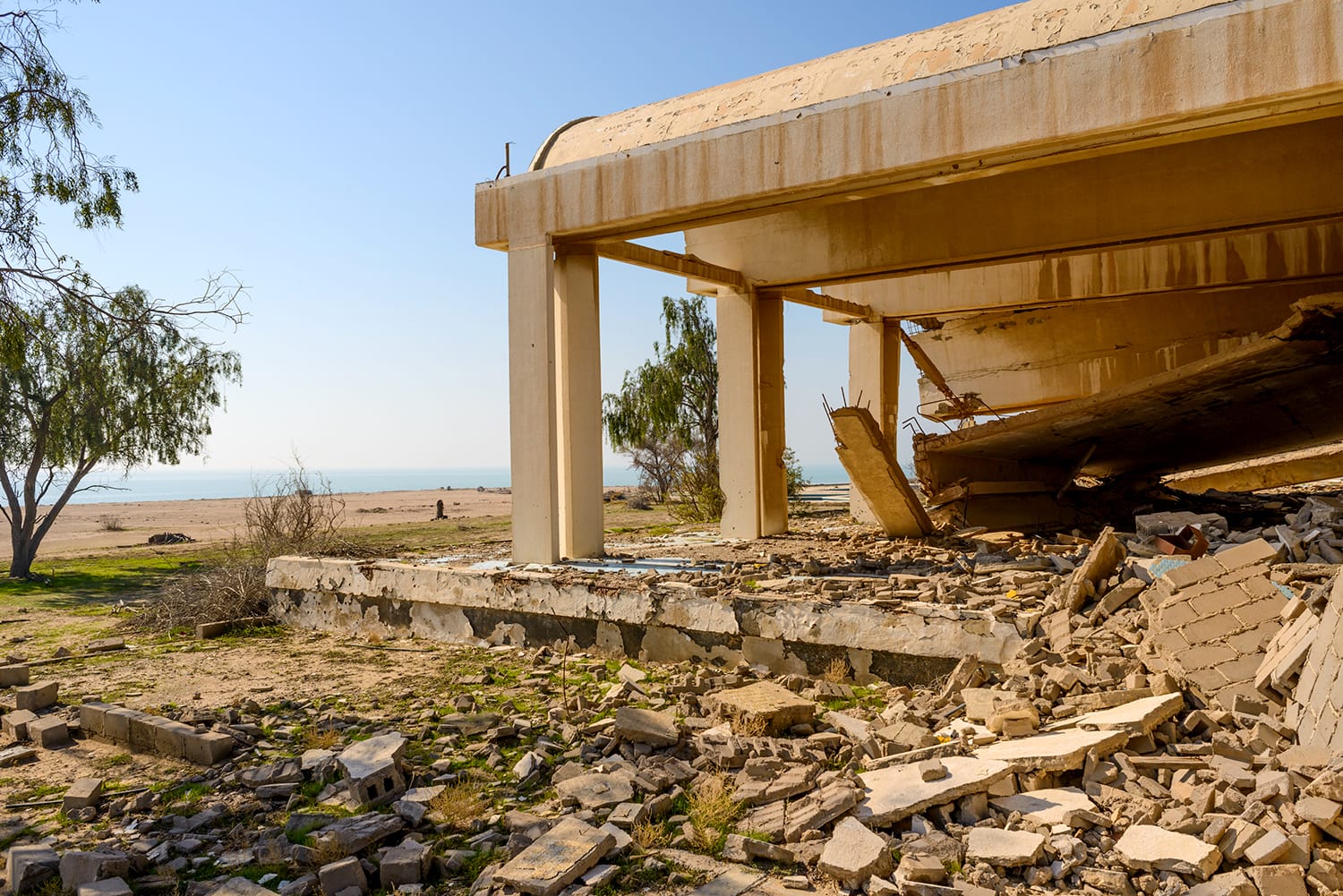 Ruins on Failaka Island in Kuwait