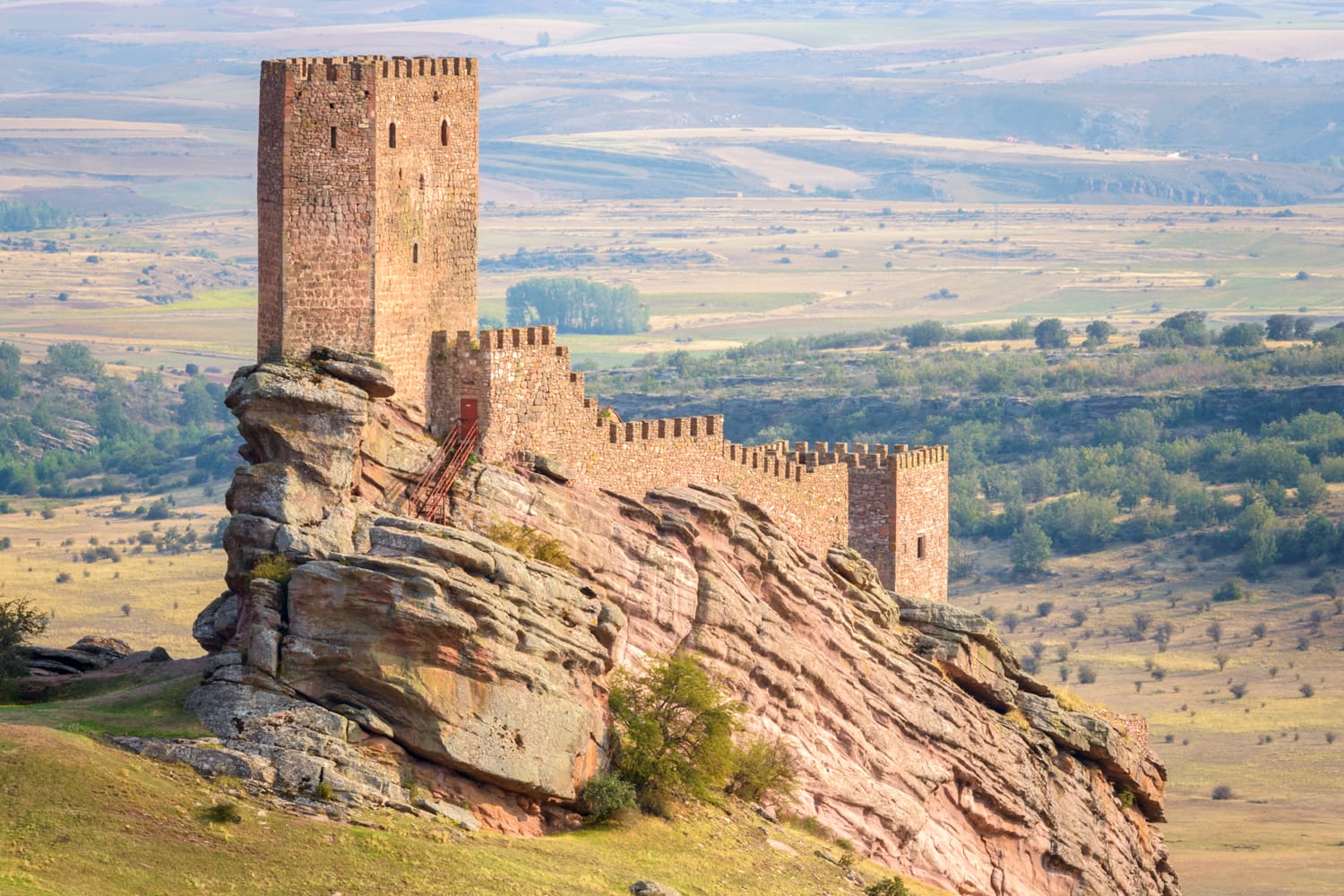 Castle of Zafra. Campillo de Duenas. Guadalajara. Spain