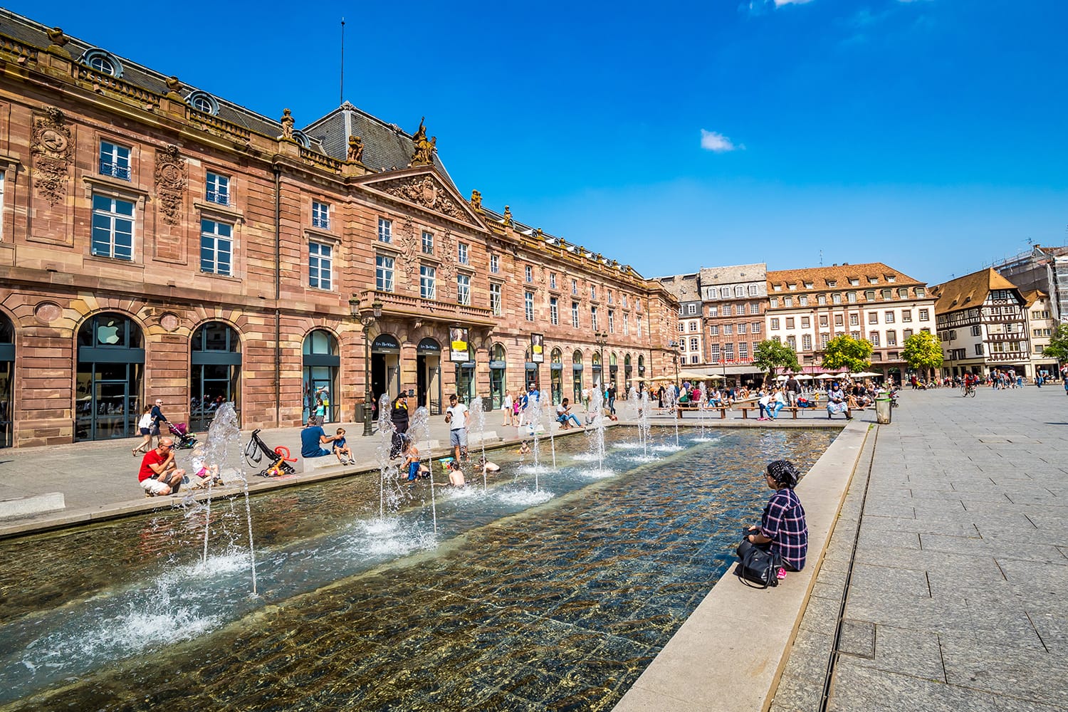 Place Kleber in Strasbourg, France