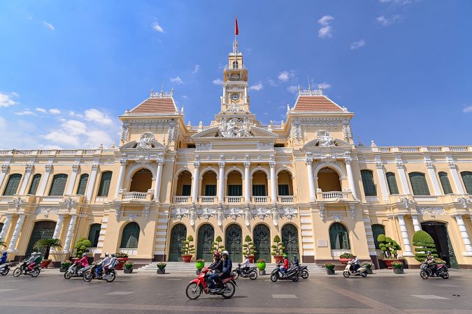 City Hall in Ho Chi Minh City, Vietnam