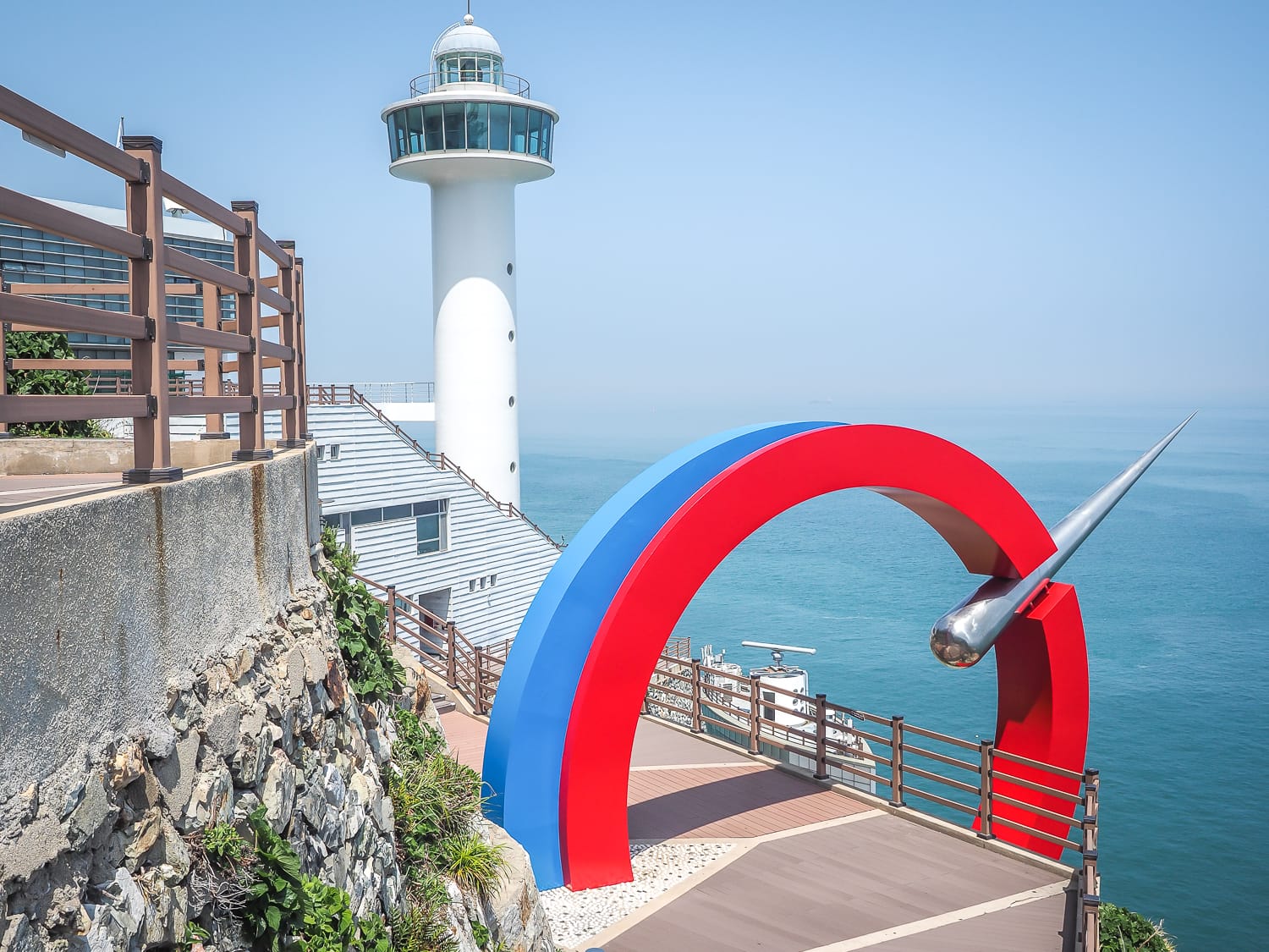 Taejongdae Resort Park in Busan, South Korea