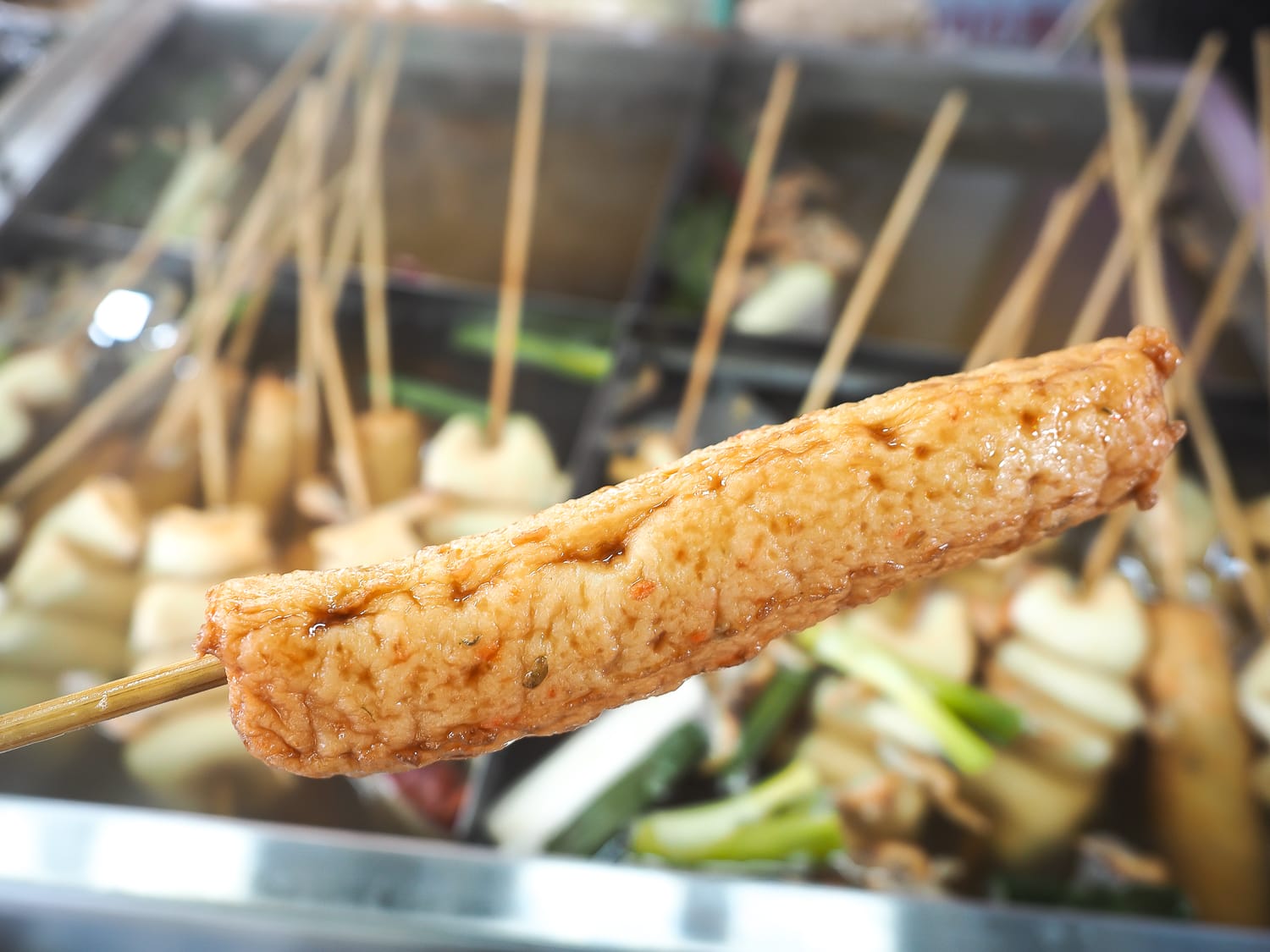 Eomuk street food in Busan, South Korea