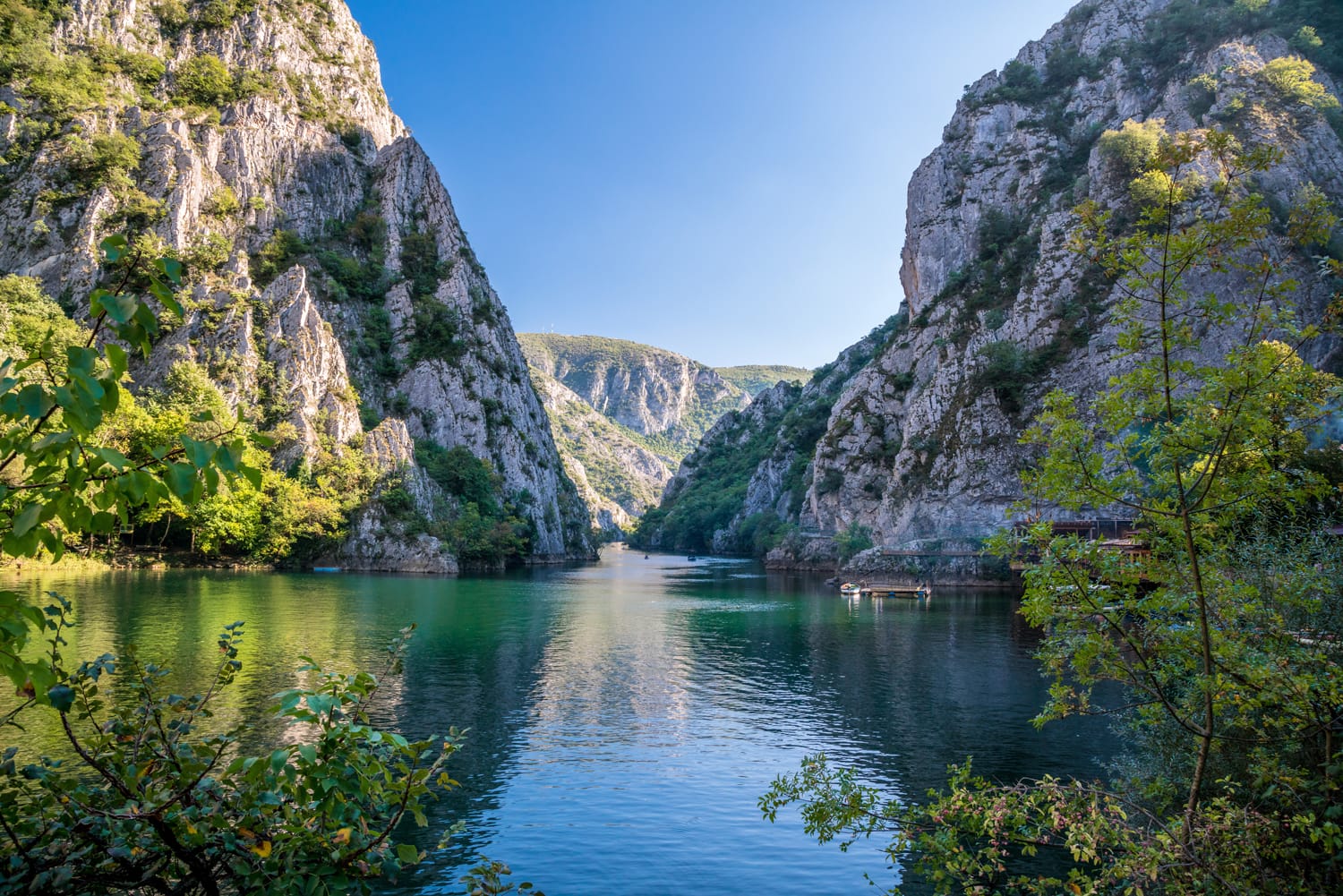 Matka Canyon near Skopje, Macedonia