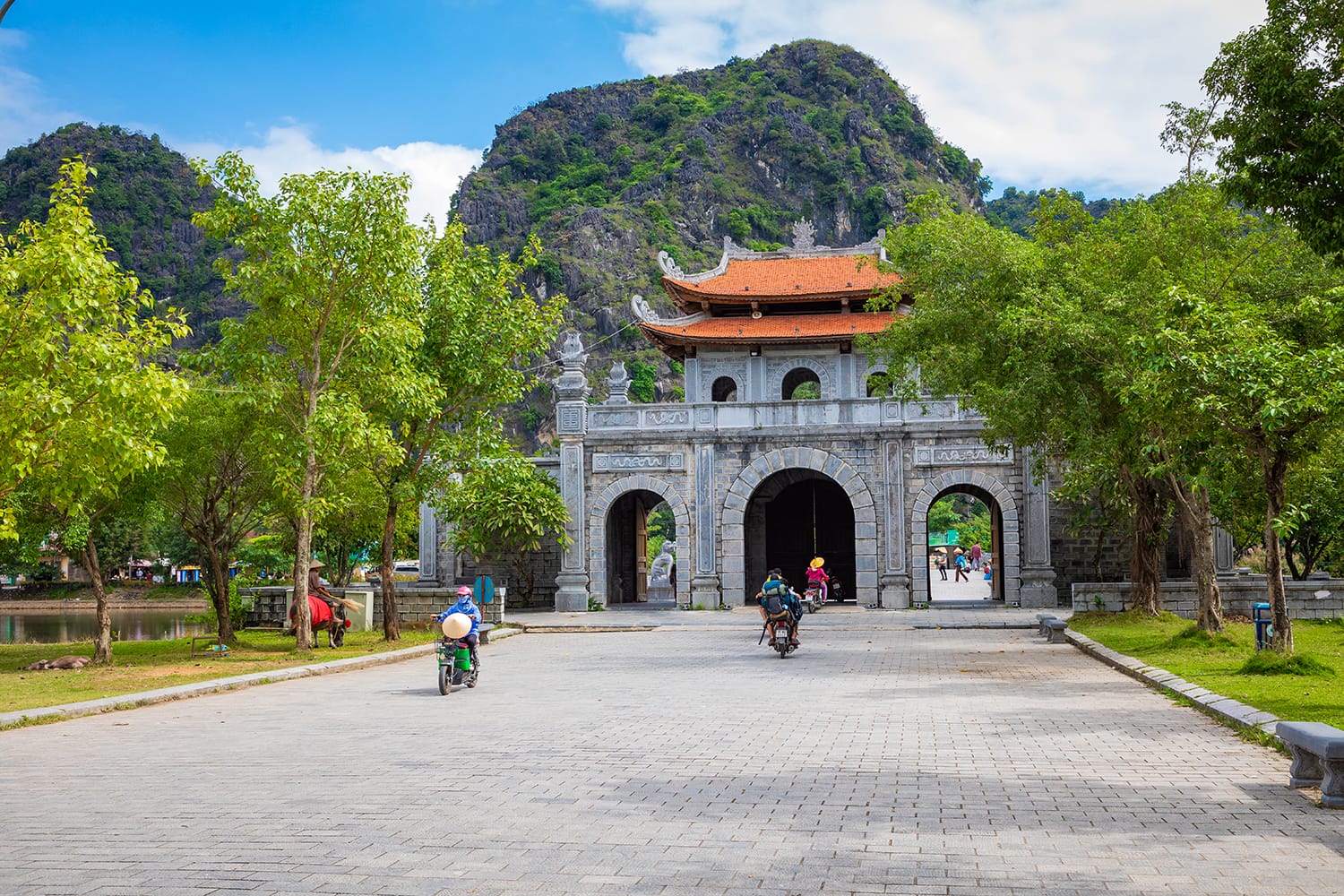 Temple of Dinh Tien Hoang at Hoa Lu Ninh Binh, first capital of Vietnam