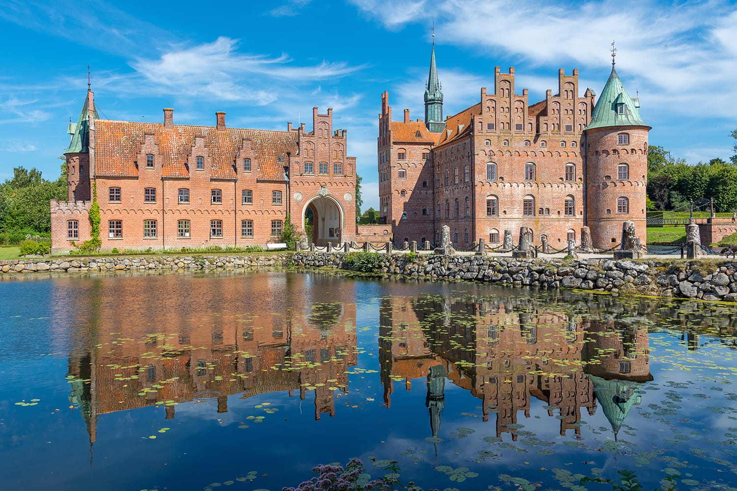 Egeskov Castle in Denmark