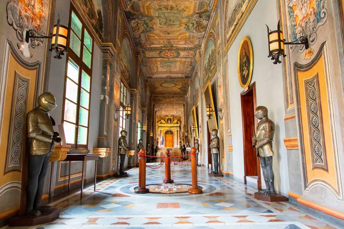 Interior of the Grandmaster's Palace in Valletta, Malta