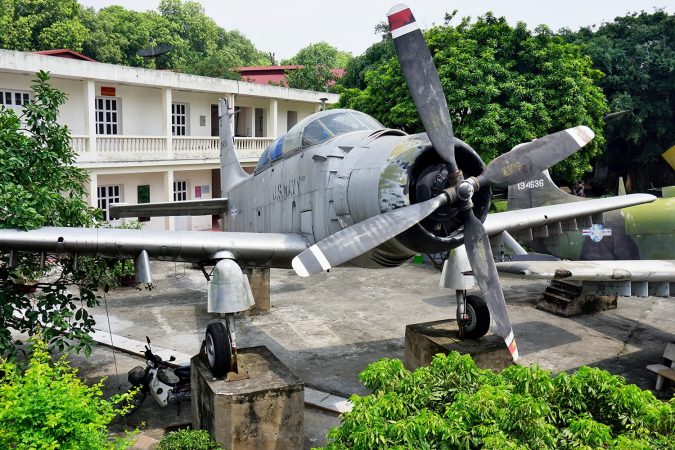 The Vietnam Military History Museum in Hanoi, Vietnam