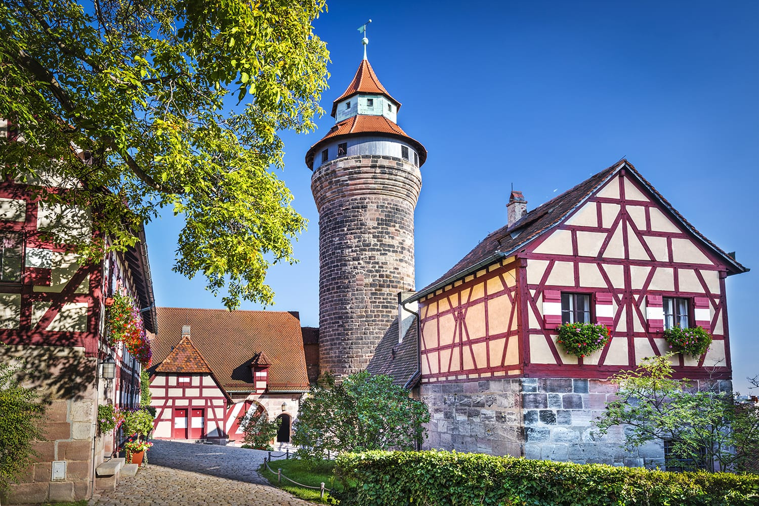 Nuremberg Castle in Nuremberg, Germany