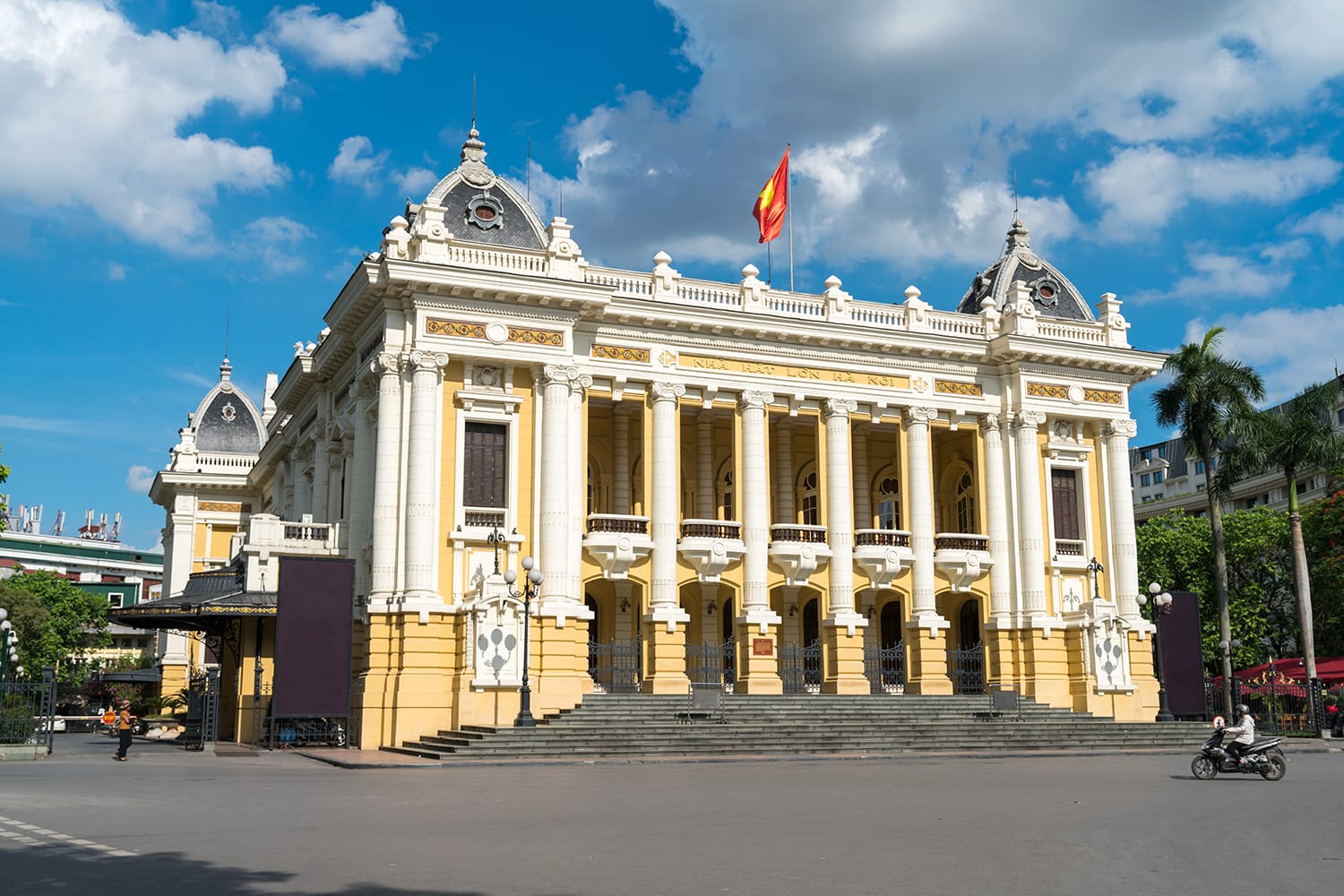 French built Opera House in Hanoi, Vietnam