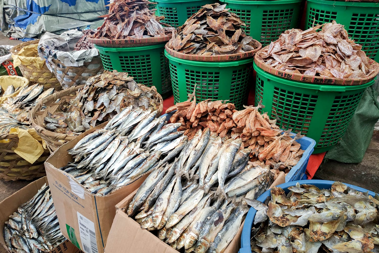 Taboan Public Market in Cebu City, Philippines