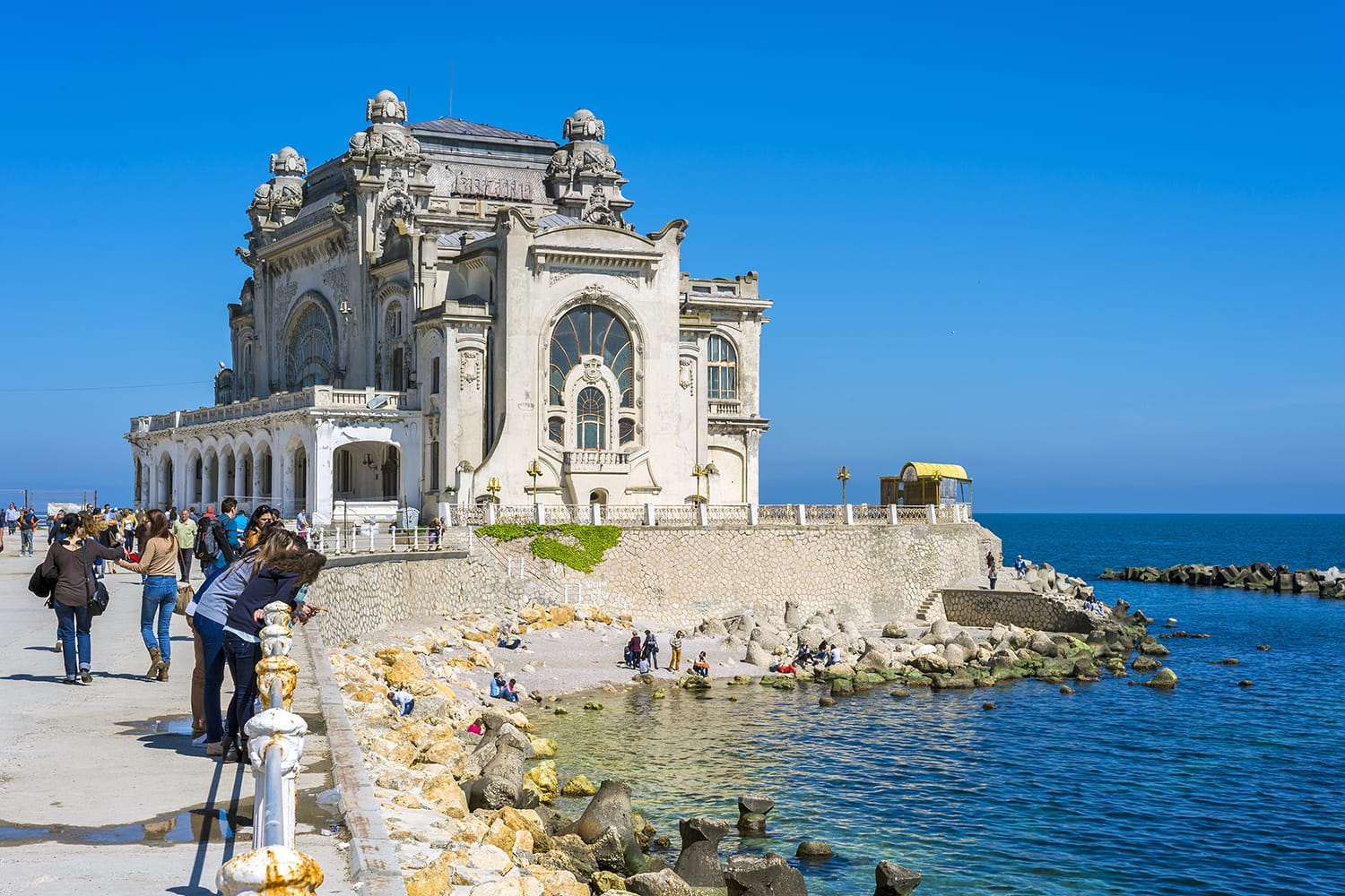Famous Casino Palace in Constanta, Romania