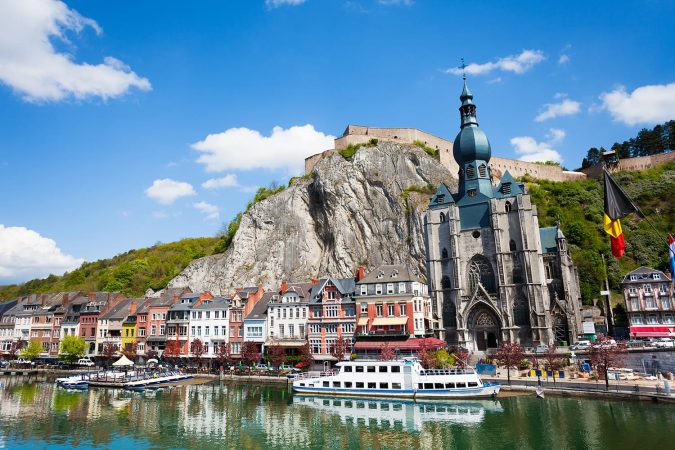 Collegiate Church of Our Lady in Dinant, Belgium