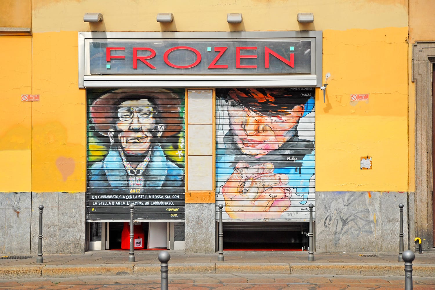 Graffiti in Milan, Italy