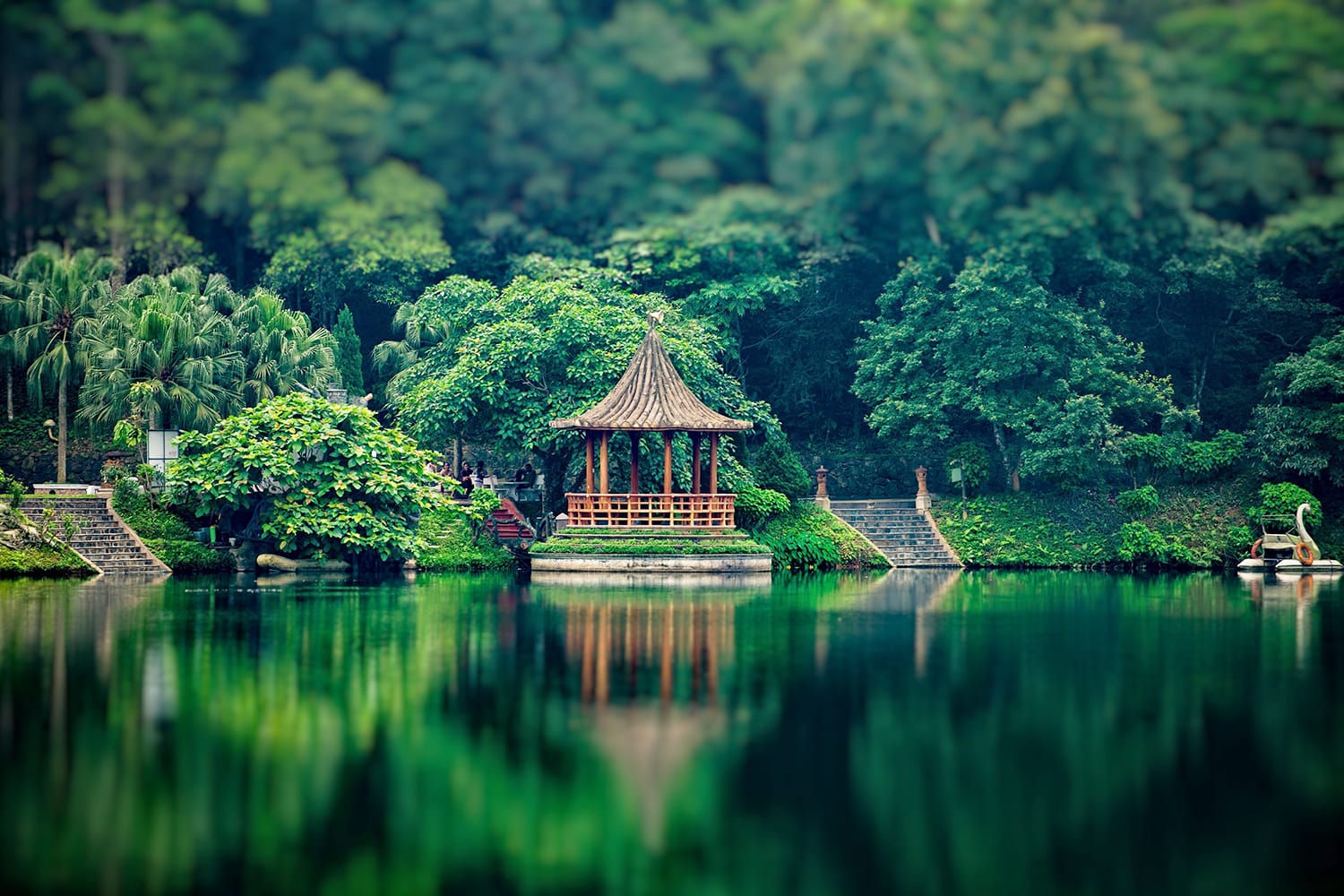 Hut in Ba Vi National Park, Vietnam