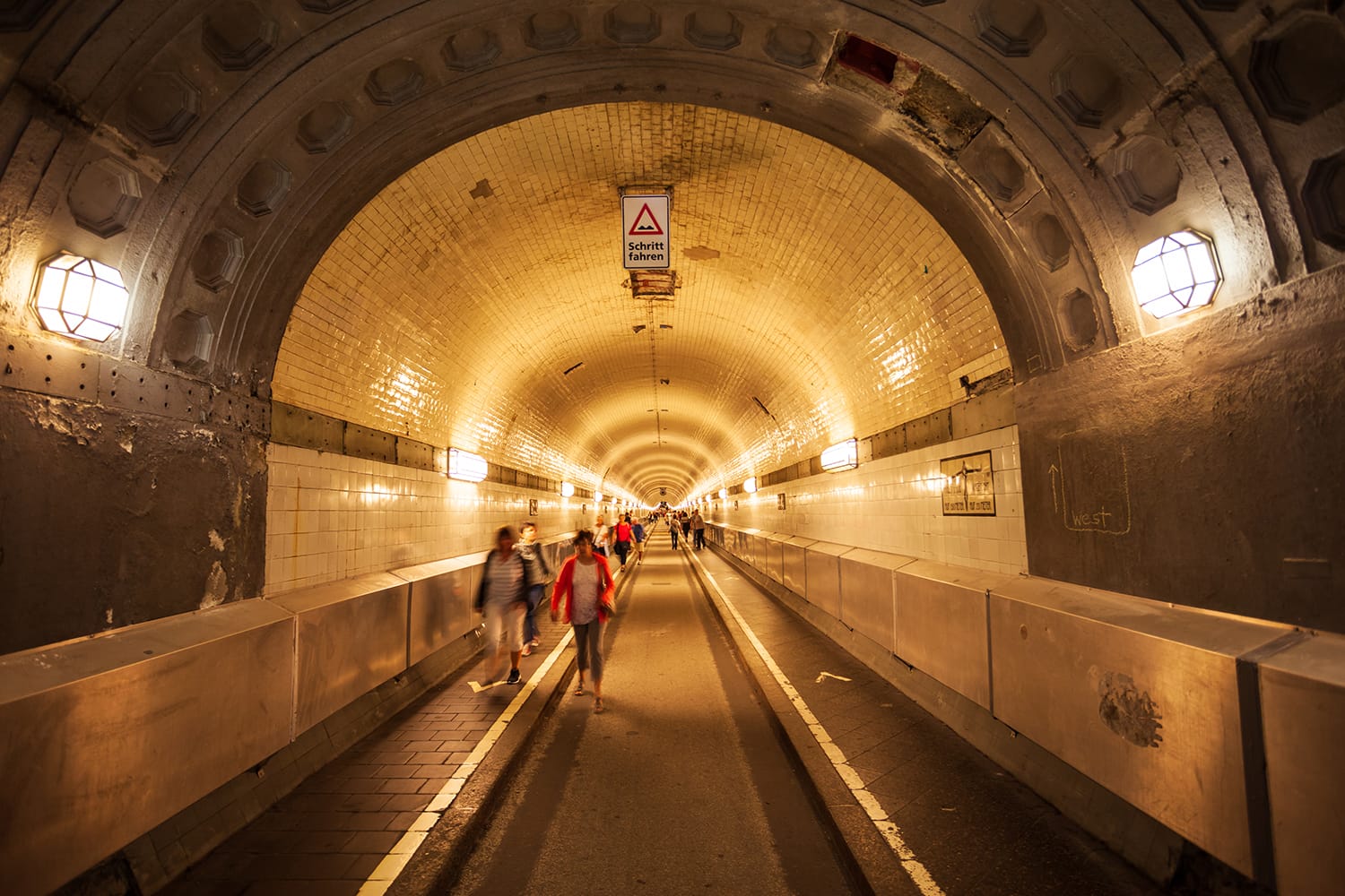 Old Elbe Tunnel or St. Pauli Elbe Tunnel is a pedestrian tunnel in Hamburg, Germany