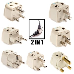 OREI 7 World Travel Adapter Plug Set