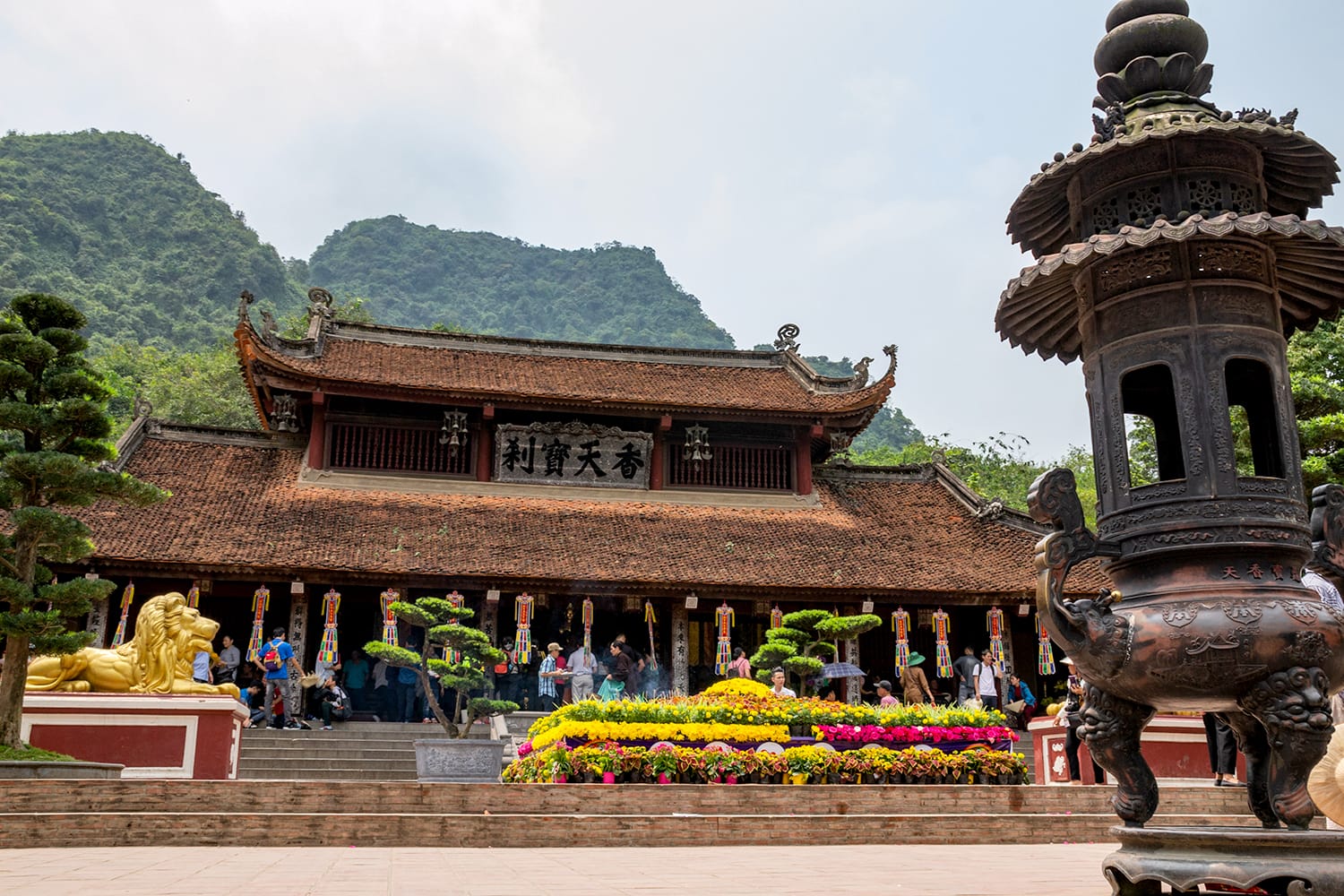 Perfume pagoda in Hanoi, Vietnam