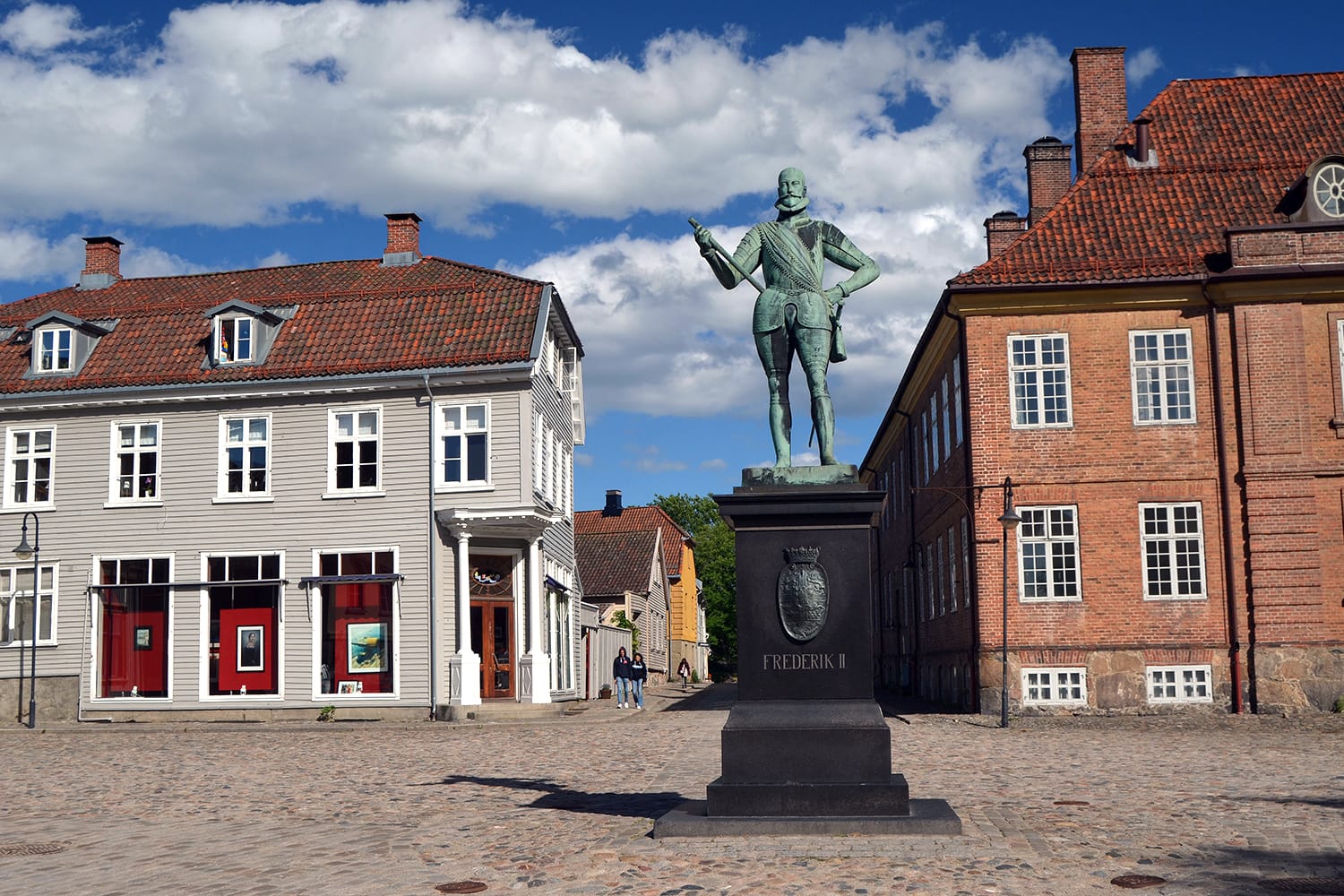 Square in Fredrikstad, Norway