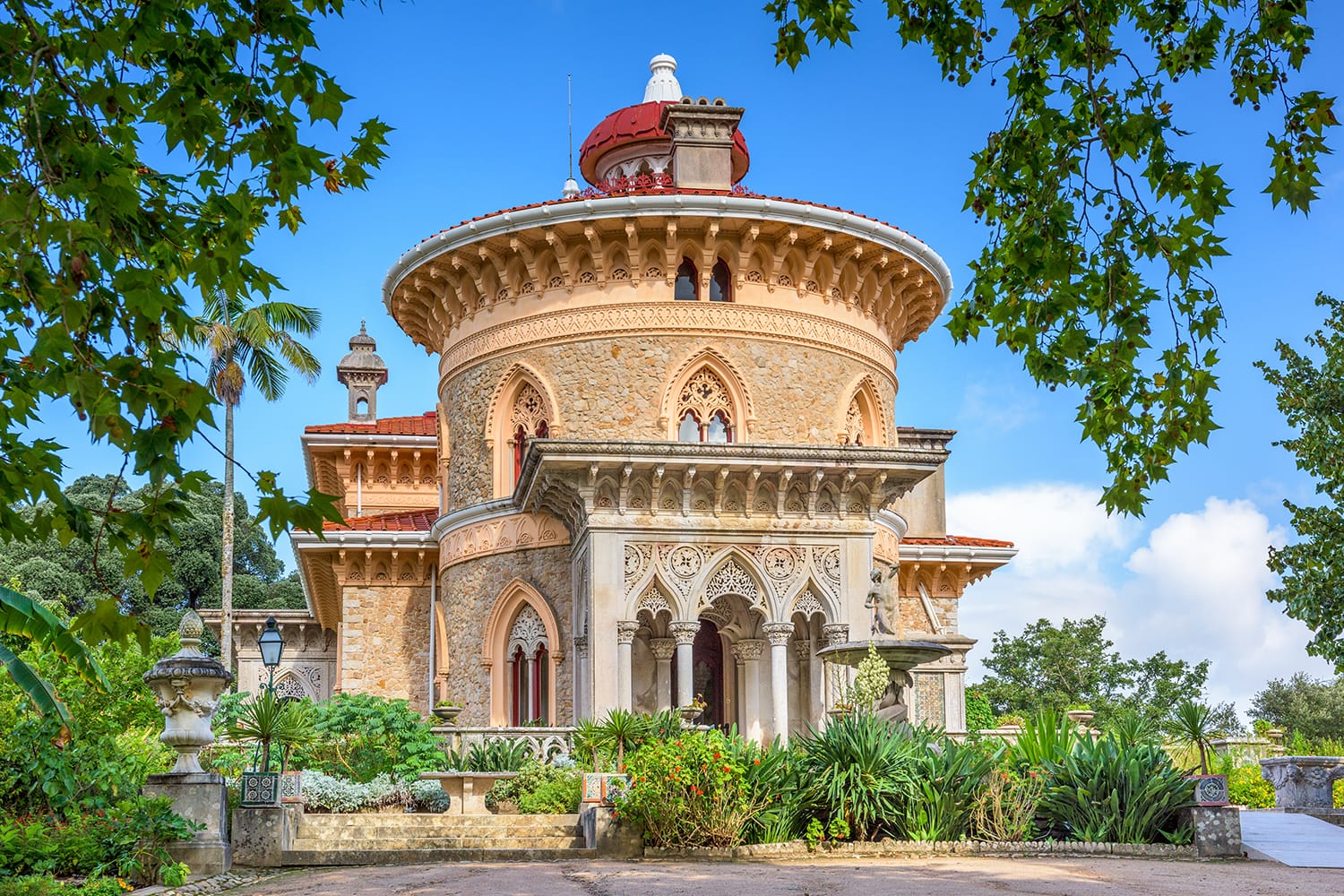 Monserrate Palace in Sintra, Portugal