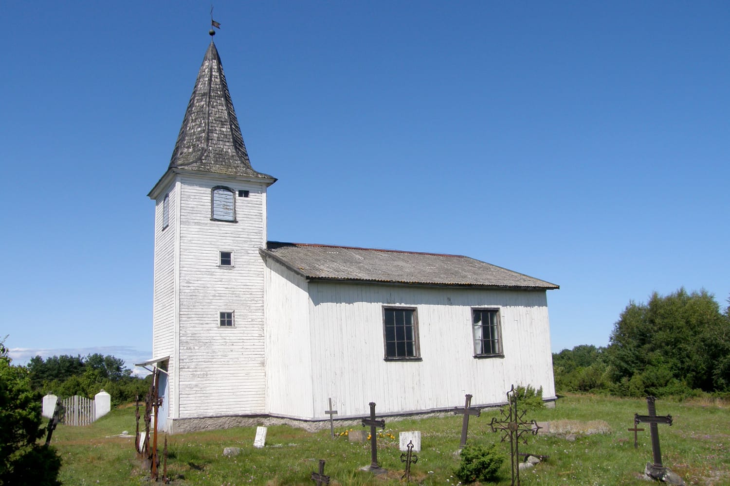 Prangli Church of Laurentius in Estonia