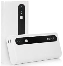 Aibocn 10000 Power Bank with Flashlight