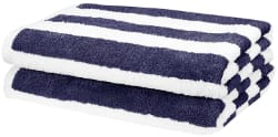 AmazonBasics Cabana Stripe Beach Towel