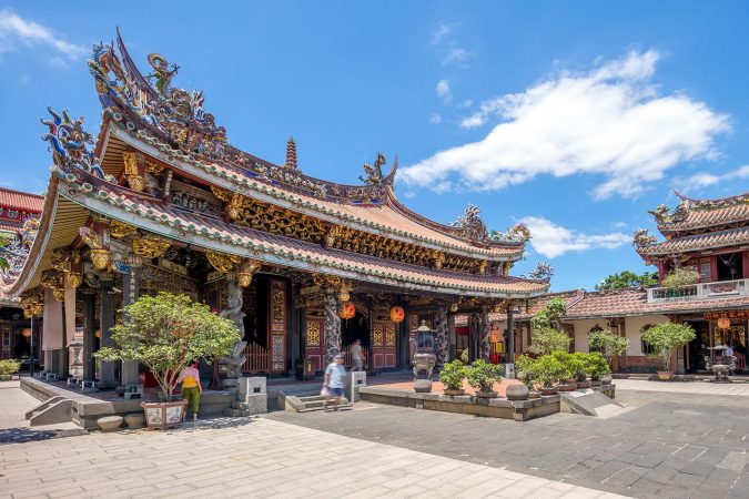 baoan temple in taipei, taiwan