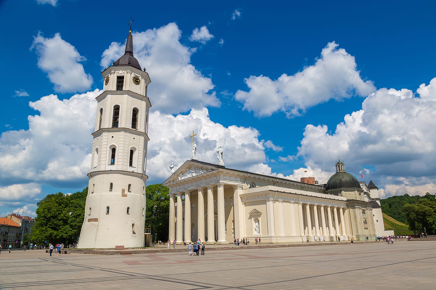 Vilnius Cathedral in Lithuania