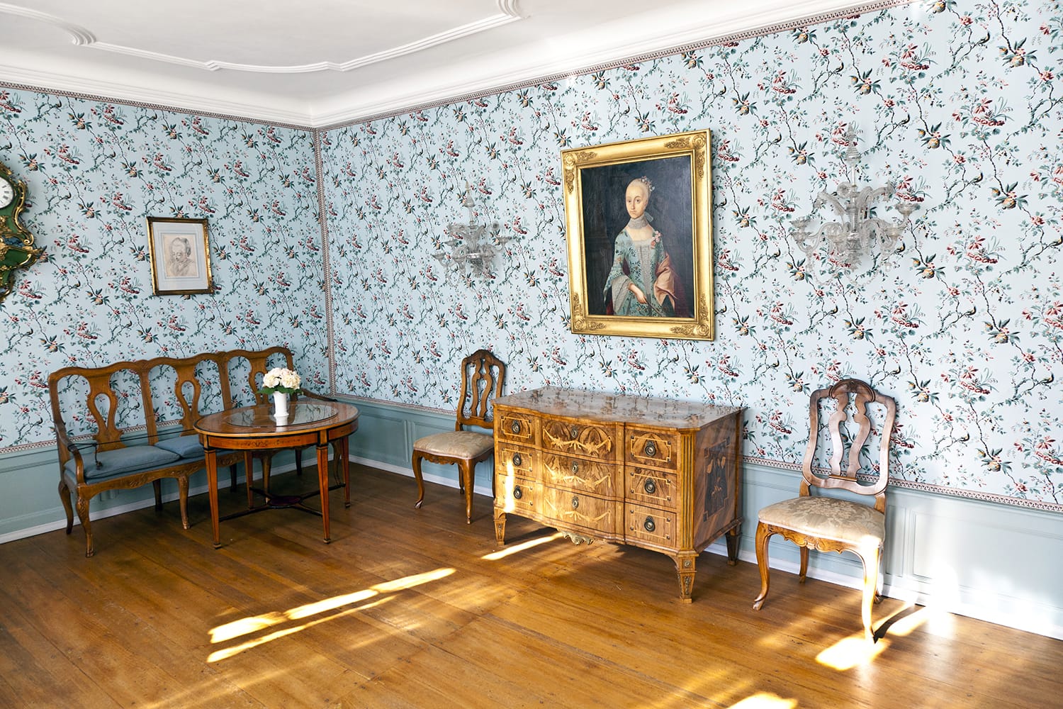 Cornelias Room in the Goethe museum in Frankfurt, Germany