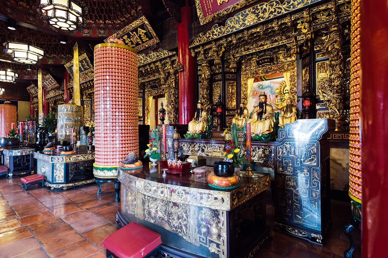Dalongdong Baoan Temple also known as the Taipei Baoan Temple is a Taiwanese folk religion temple built in the Datong District, Taipei, Taiwan.