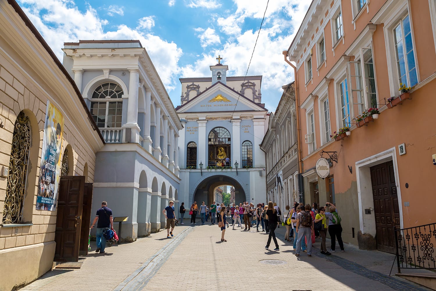 Gate of Dawn (Ausros gate) in Vilnius, Lithuania