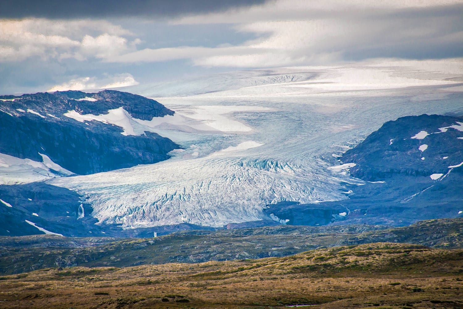 Hardangerjokulen in Norway