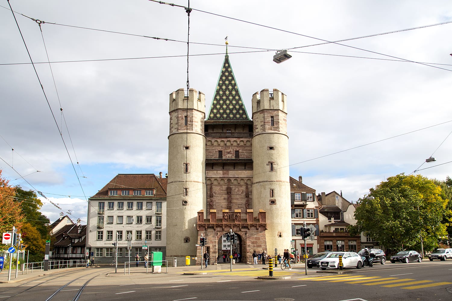Spalentor in Basel, Switzerland