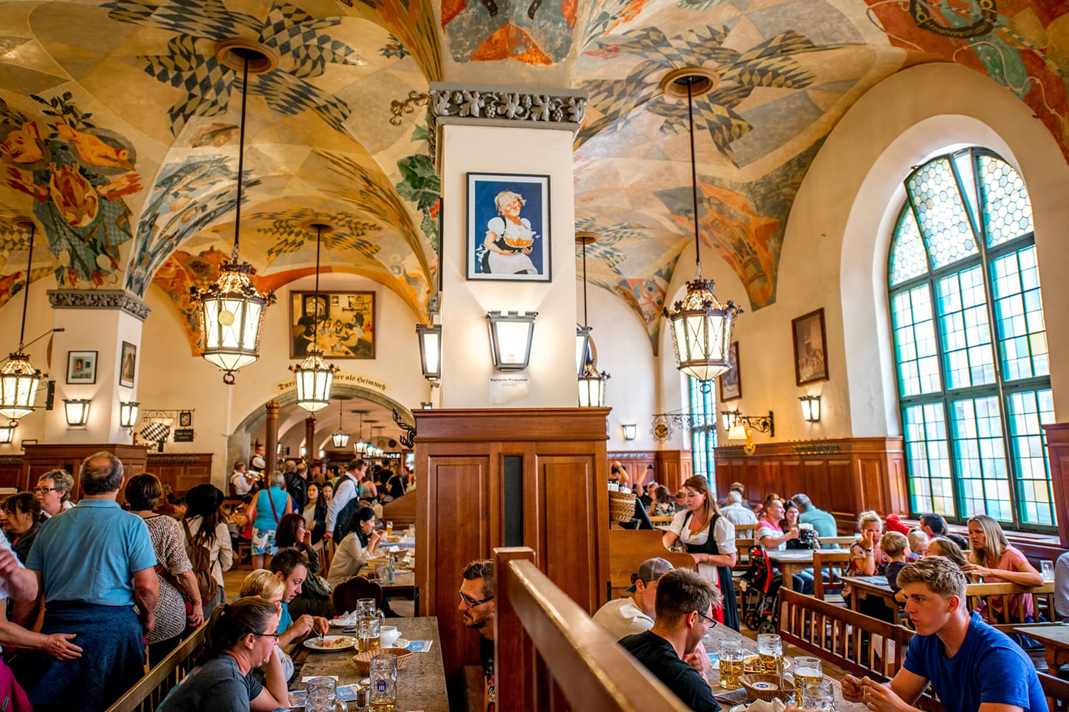 Hofbrauhaus in Munich, Germany