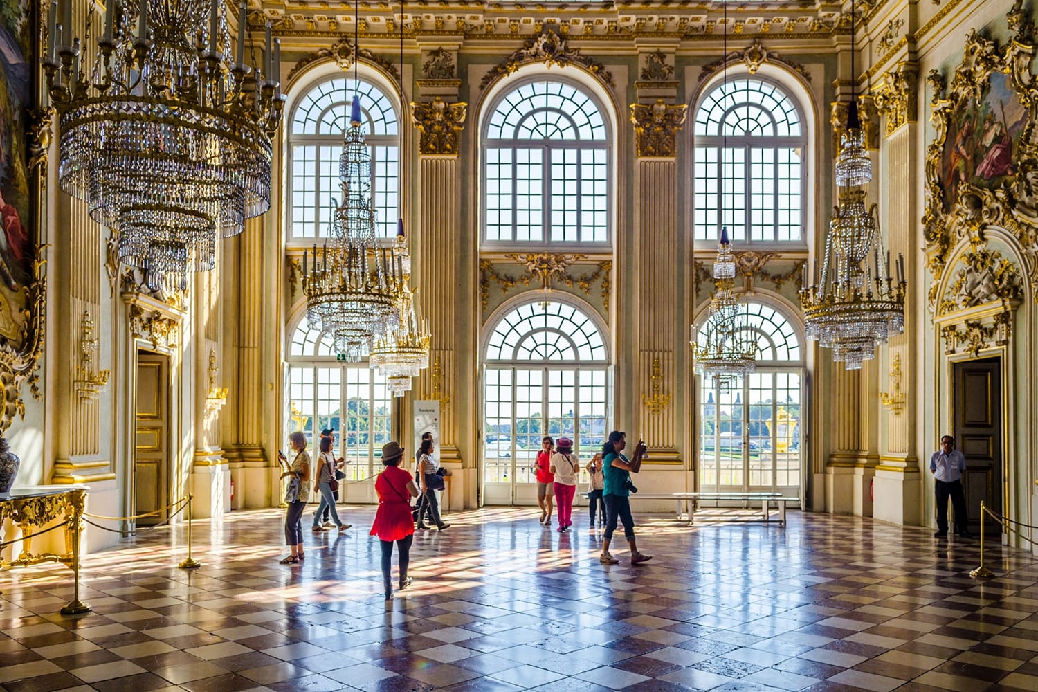 Inside nymphenburg castle in Munich, Germany