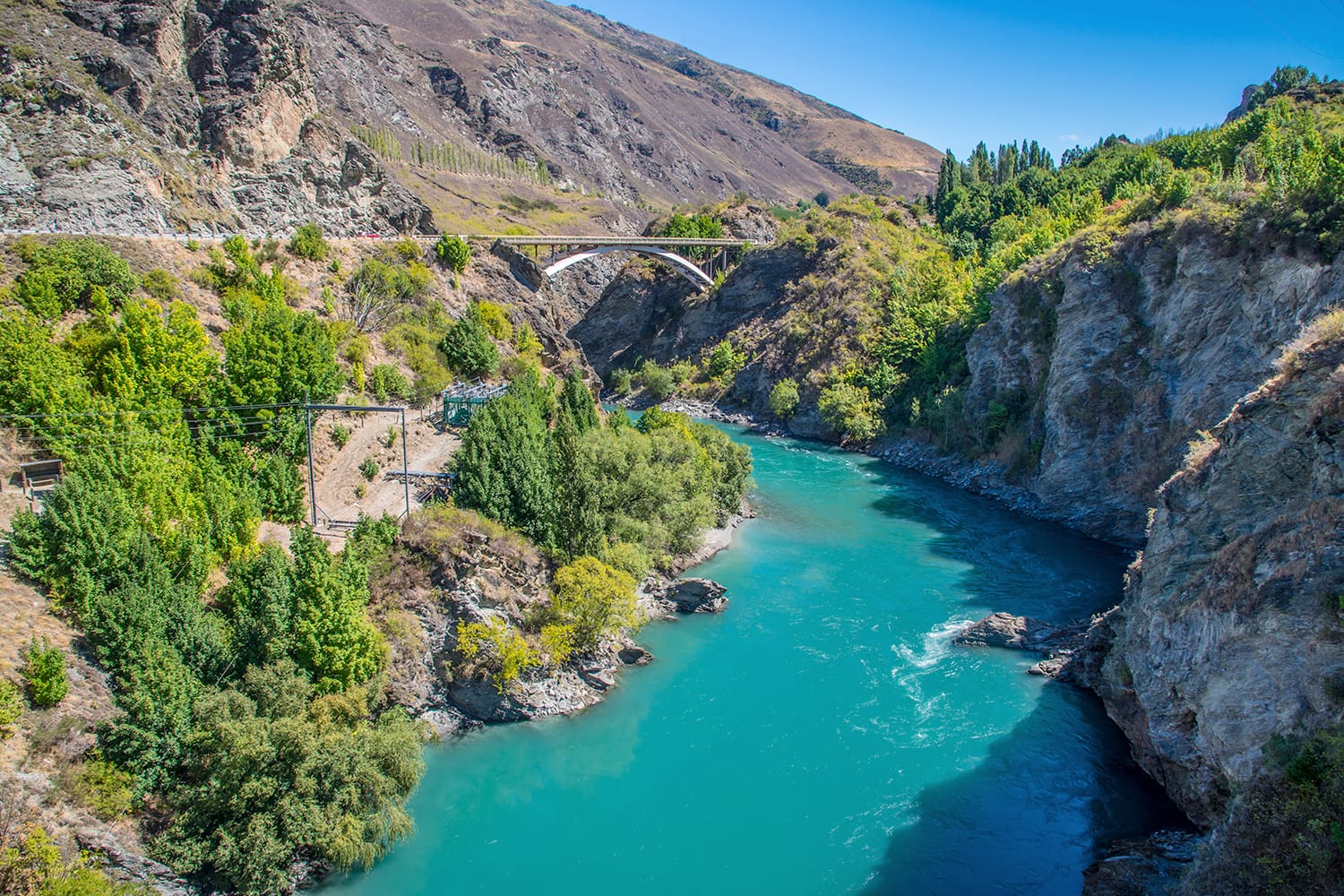 Kawarau River in New Zealand