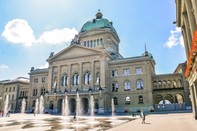 Swiss Parliament in Bern, Switzerland