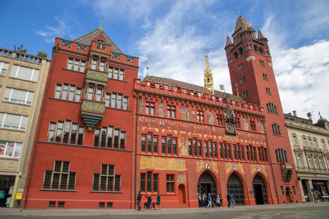 Town hall in Basel, Switzerland