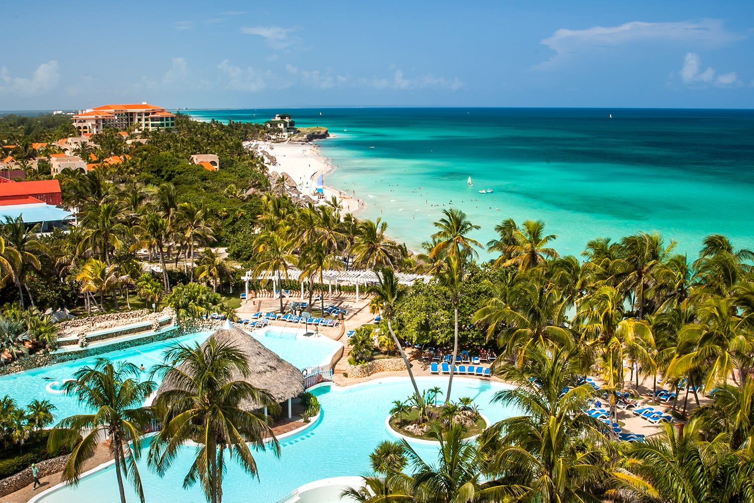 Resorts at Varadero Beach in Cuba
