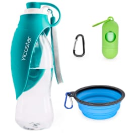Yicostar Portable Dog Water Bottle