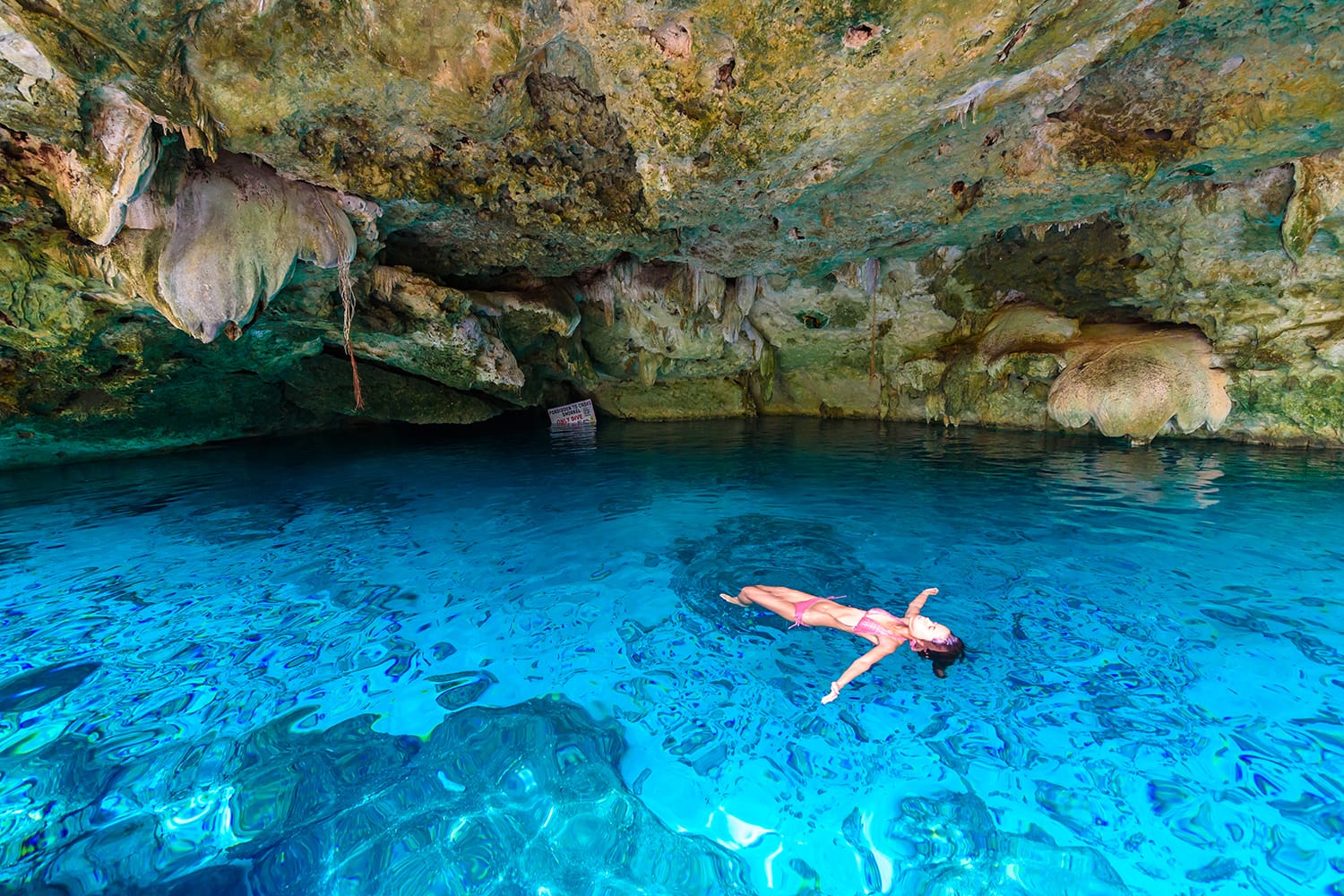 Cenote Dos Ojos in Quintana Roo, Mexico