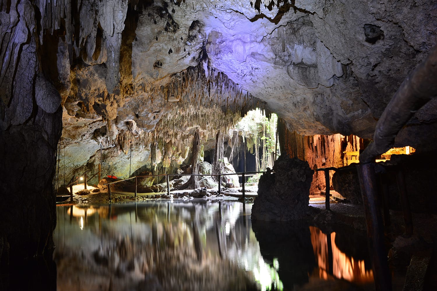 Cenote Chaak Tun, in Playa del Carmen, Mexico