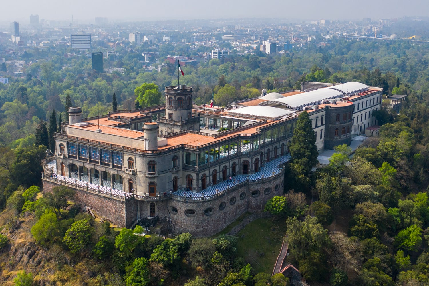 Chapultepec Castle (Castillo de Chapultepec) in Mexico City