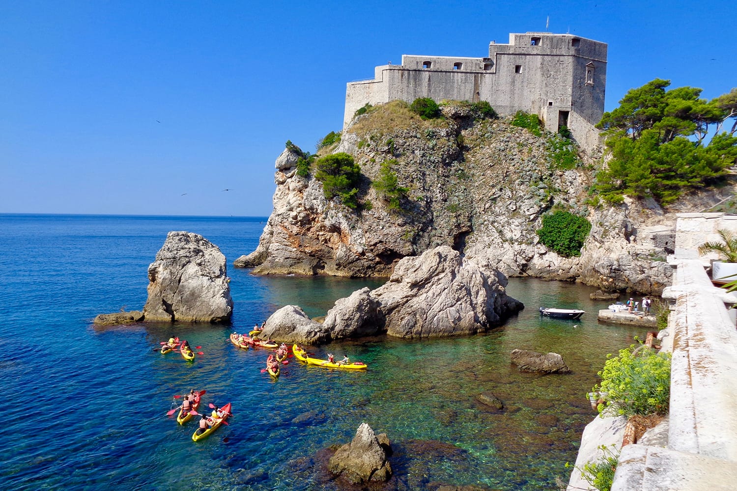 Ft. Lovrijenac just outside Dubrovnik Old Town, Croatia