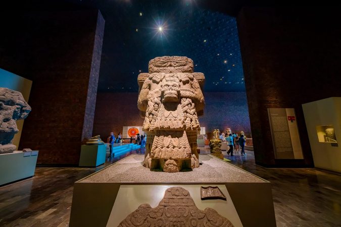 The National Museum of Anthropology (Museo Nacional de Antropología) in Mexico City