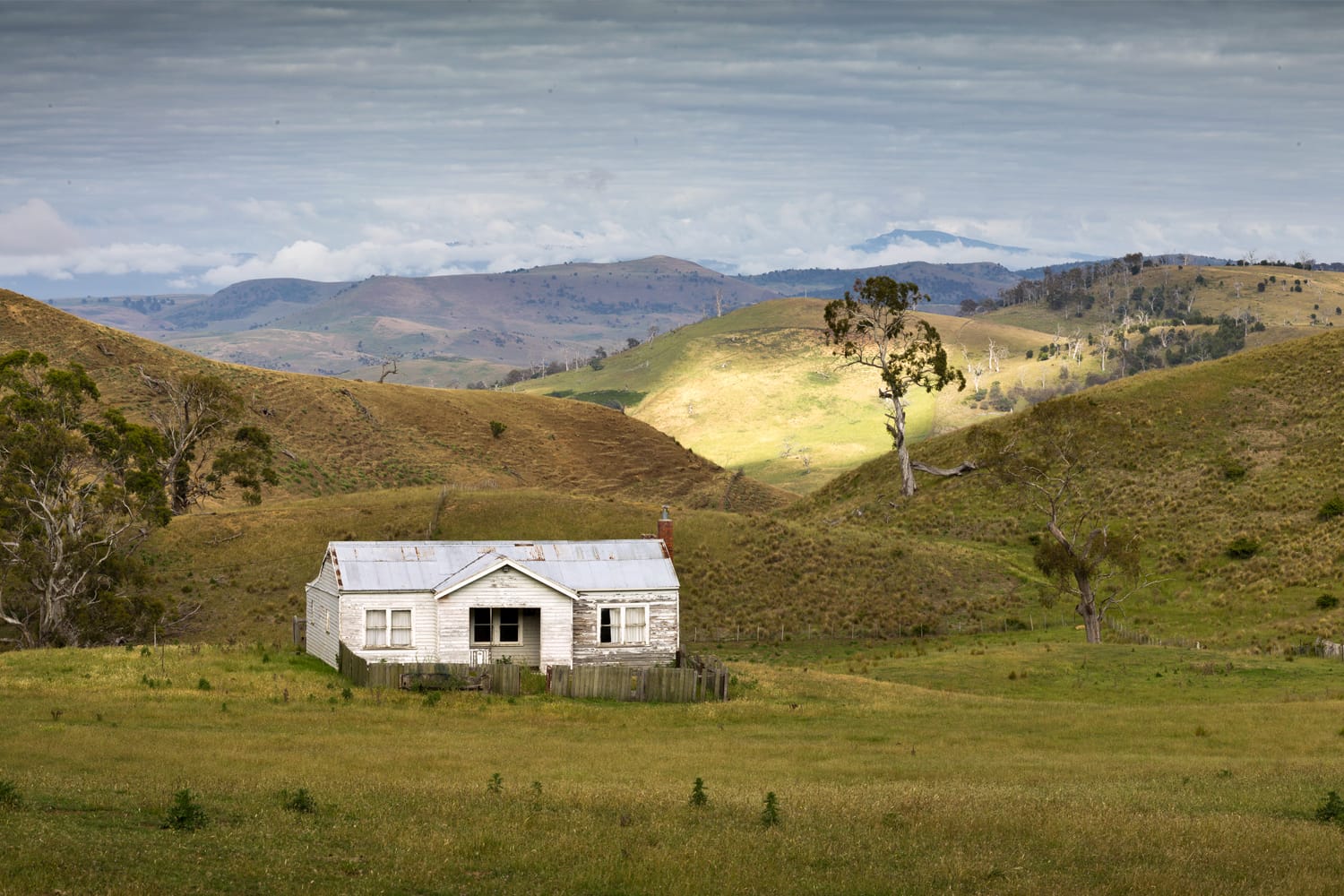 Old farm house in Tasmania, Australia