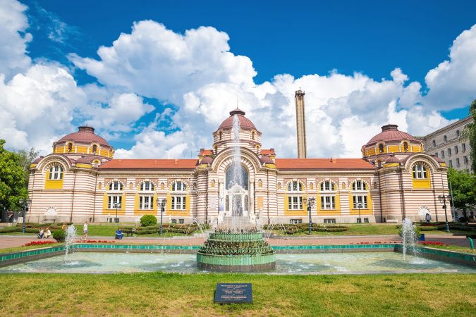 Old turkish bath transformed into regional history museum in Sofia, Bulgaria