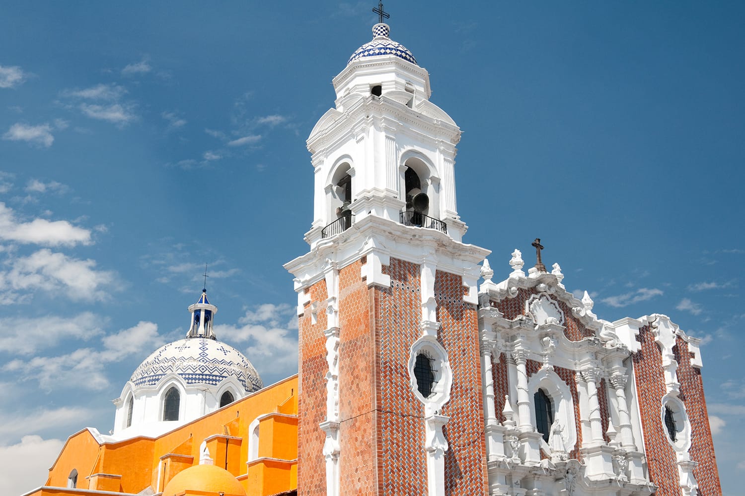 San Jose church in Tlaxcala, Mexico